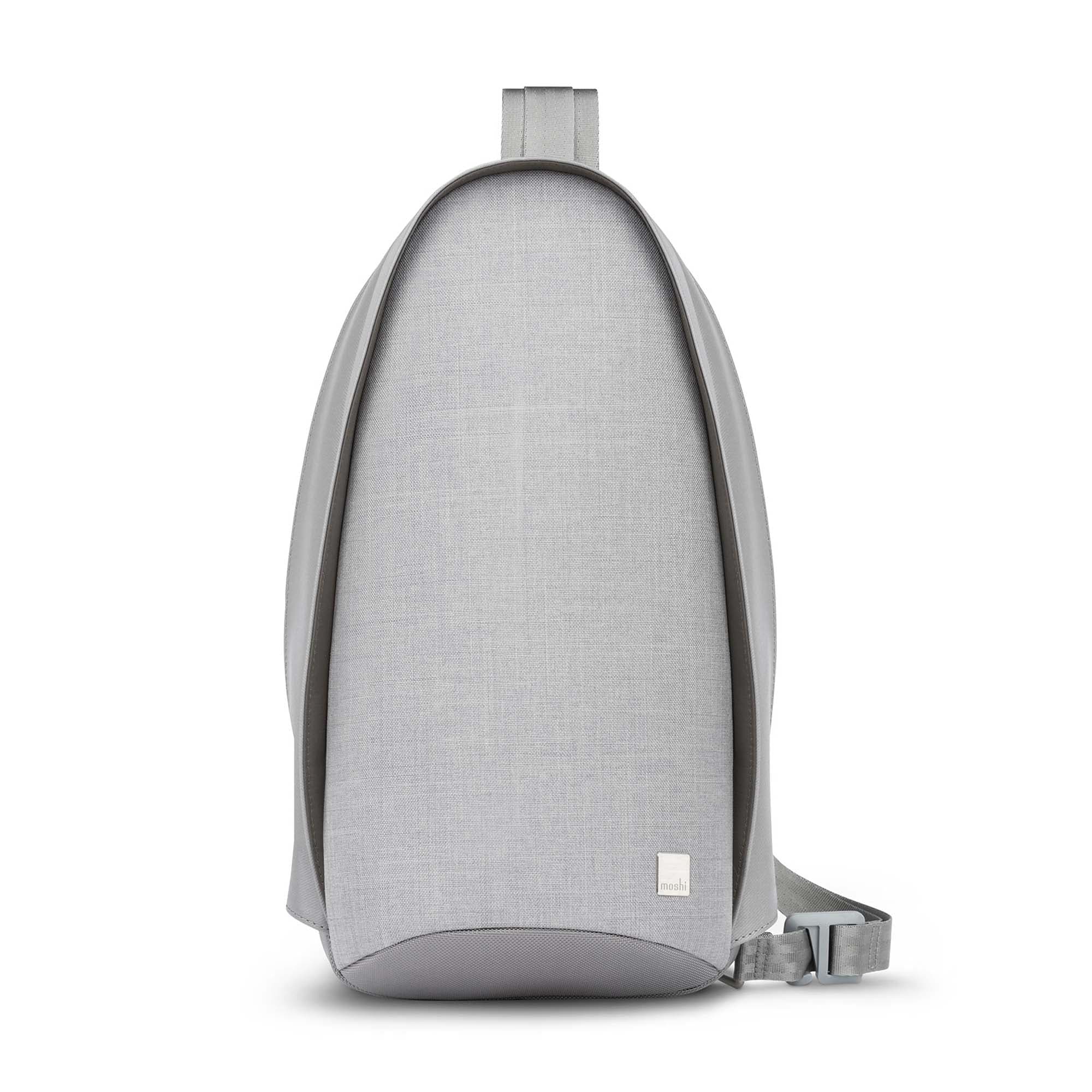 Moshi Tego Crossbody Sling Bag Stone Gray