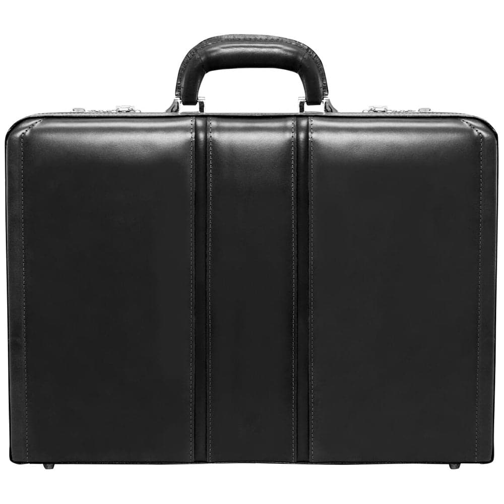 McKlein USA Daley 3.5" Leather Attache Briefcase