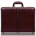 McKlein USA Lawson 3.5"  Leather Attache Briefcase