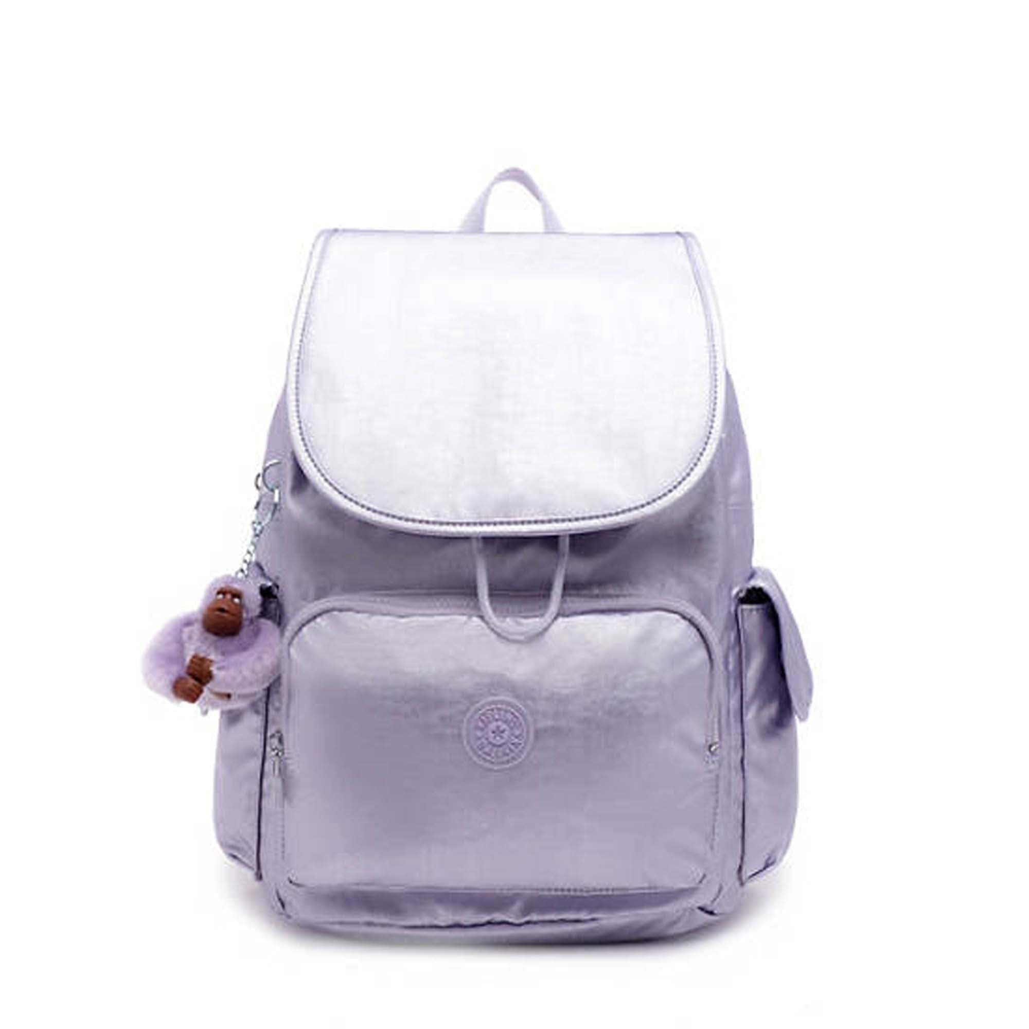 Kipling City Pack Medium Metallic Backpack